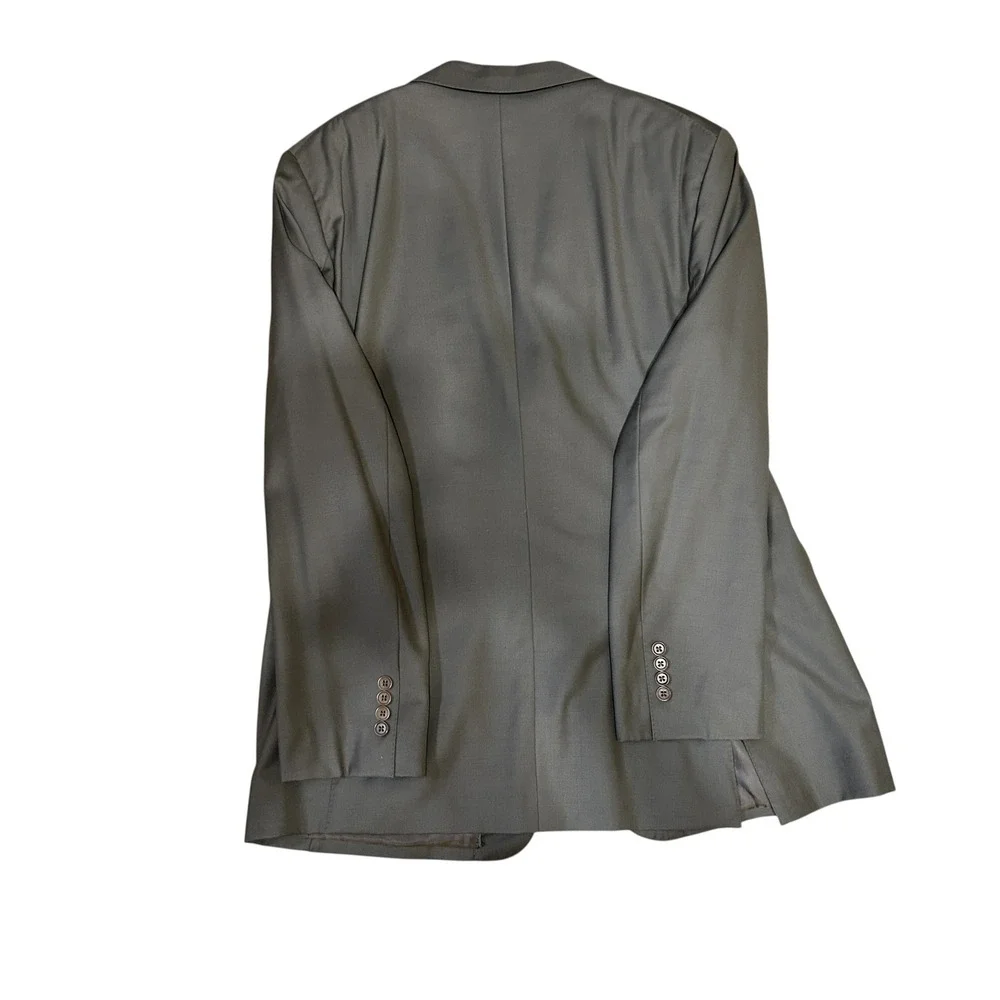 Ralph Lauren Dillard's Men's 44L Gray‎ 100% Wool Blazer Coat Sport Suit Jacket